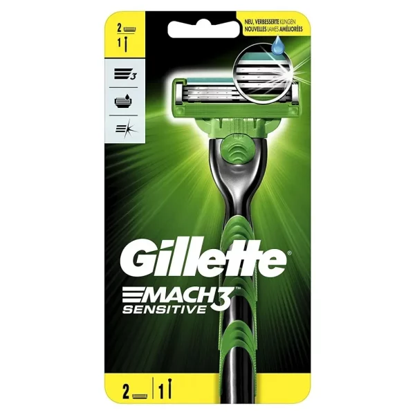 GILLETTE MACH3 SENSITIVE PARTAHÖYLÄ