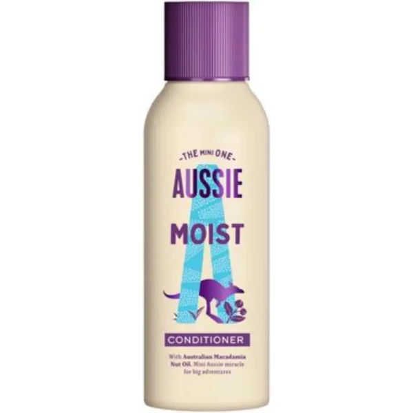 Kuiville, todella janoisille hiuksille tarkoitettu Aussie Miracle Moist -hoitoaine sammuttaa hiustesi janon. Sen ihmeellinen, syvähoitavaa ja kosteuttavaa australialaista macadamiapähkinäöljyä sisältävä koostumus muuttaa todella parkkiintuneet hiukset upean virkistyneiksi kutreiksi. Miksi et kokeilisi koko Miracle Moist -tuotesarjaa?