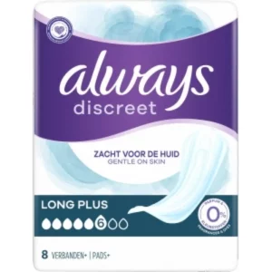 ALWAYS DISCREET LONG PLUS 10KPL