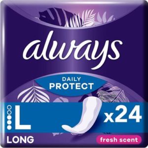 ALWAYS DAILY PROTECT LONG 24KPL PIKKUHOUSUNSUOJA