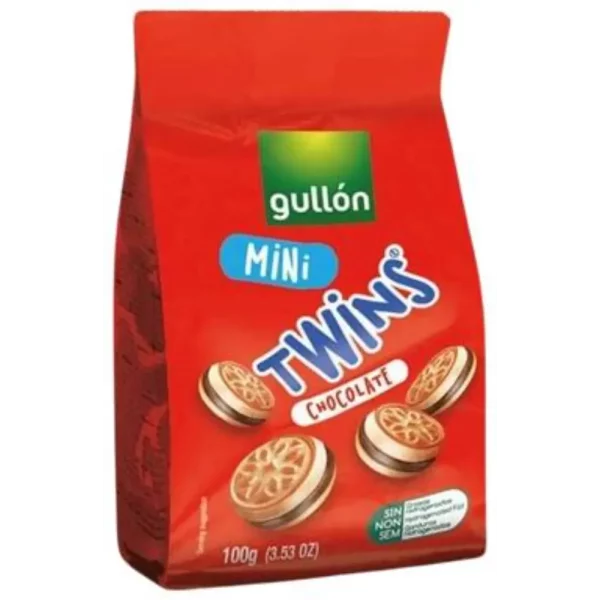 GULLON MINI TWINS CHOCOLATE 100G