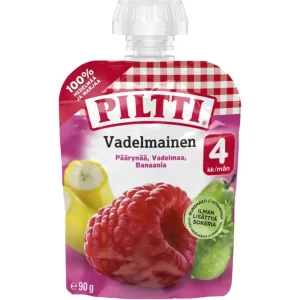 PILTTI HEDELMÄSOSE VADELMAINEN 90 G 4KK