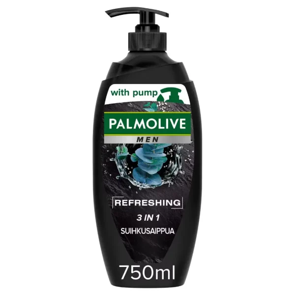 PALMOLIVE PUMPPU MEN 750ML SUIHKUSAIPPUA