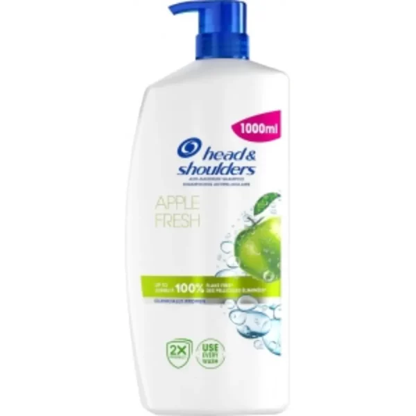 HEAD&SHOULDERS 1000ML APPLE FRESH SHAMPOO