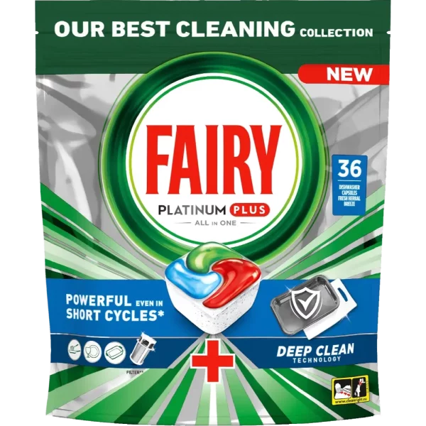 KONETISKITABLETTI FAIRY PLATINUM PLUS DEEP CLEAN 36KPL