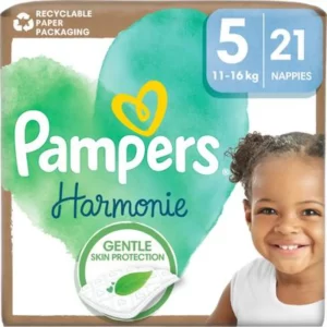 PAMPERS S5 TAPED 11-16KG 21KPL