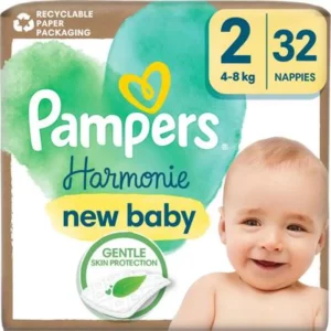 PAMPERS S2 TAPED 4-8KG 32KPL