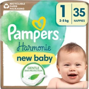 PAMPERS S1 TAPED 2-5KG 35KPL