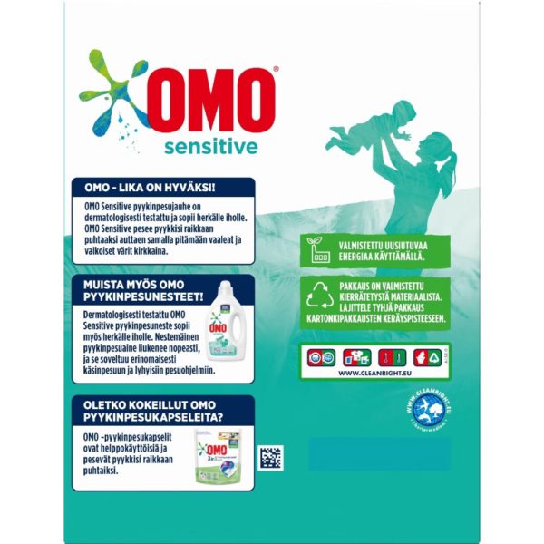 OMO 700G SENSITIVE PYYKINPESUJAUHE