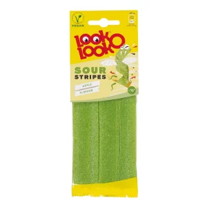 LOOK-O-LOOK SOUR STRIPES APPLE VIINIKUMIMAKEINEN 90G