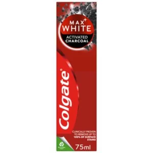 GOLCATE MAX WHITE CHARCOAL 75ML HAMMASTAHNA