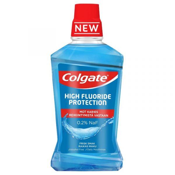 COLGATE HIGH FLUORIDE 500ML