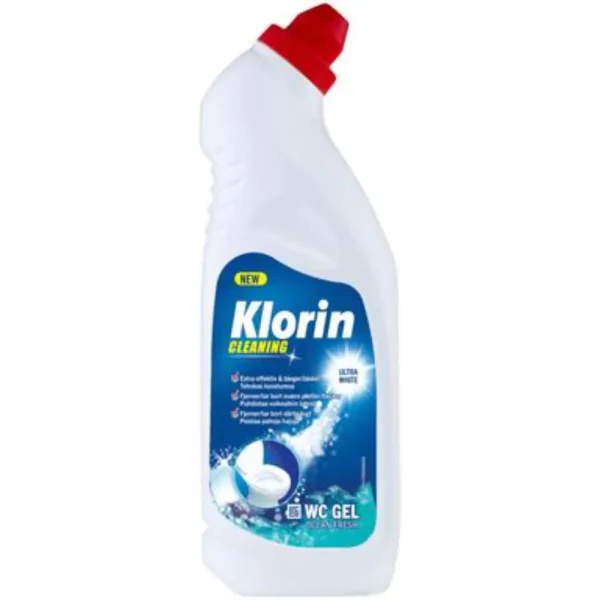 KLORIN WC-GEELI 750ML CLEANING OCEAN FRESH