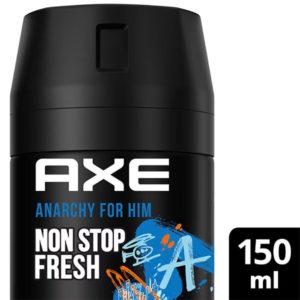 AXE BODYSPRAY DEODORANTTI ANARCHY FOR HIM 150ML