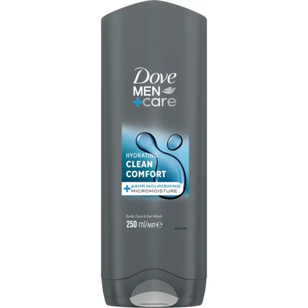 DOVE MEN+CARE 250ML CLEAN COMFORT SUIHKUSAIPPUA