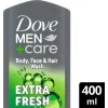 DOVE MEN+CARE 400ML EXTRA FRESH SUIHKUSAIPPUA