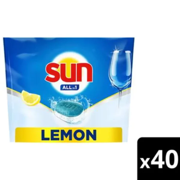 SUN LEMON ALL-IN-ONE 40KPL KONETISKITABLETTI