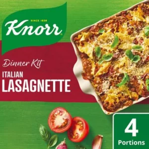 KNORR ITALIAN LASAGNETTE 270G 3-4 ANNOSTA