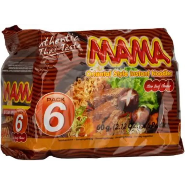 MAMA NUUDELI 6X60G NAUDANLIHA