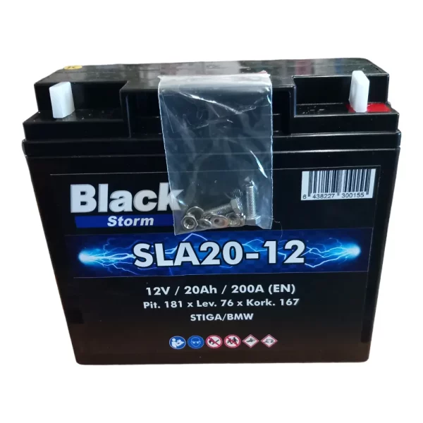 BLACK STORM PIENKONE AKKU 12V 20AH 200A