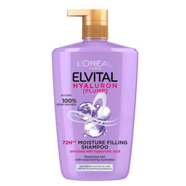 ELVITAL HYALURON PLUMP SHAMPOO 1000ML