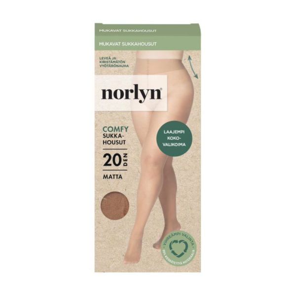 NORLYN COMFY 20DEN 44-48 POWDER