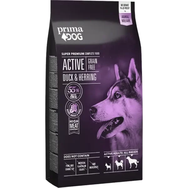 PRIMA DOG ANKKA-SILLI AIKUISILLE KOIRILLE 10KG