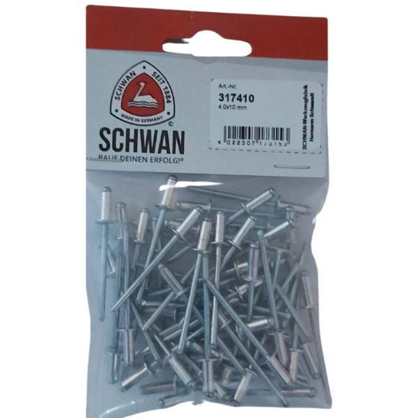 SCHWAN POP-NIITTI 4.0X10MM 55KPL/PSS