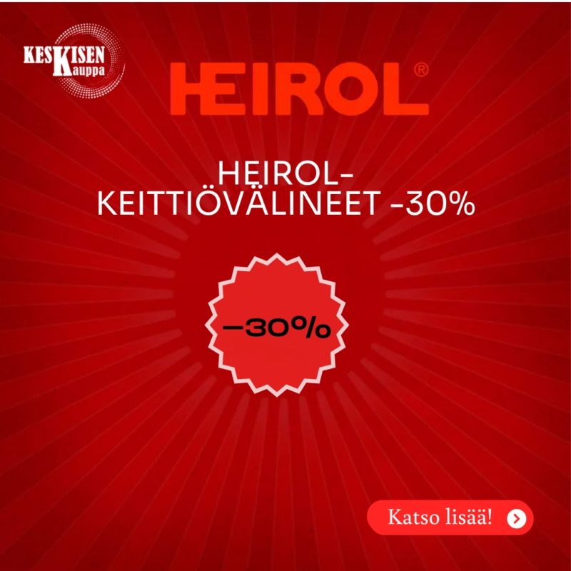 Keskisen kauppa heirol tuotemerkki keittiövälineet